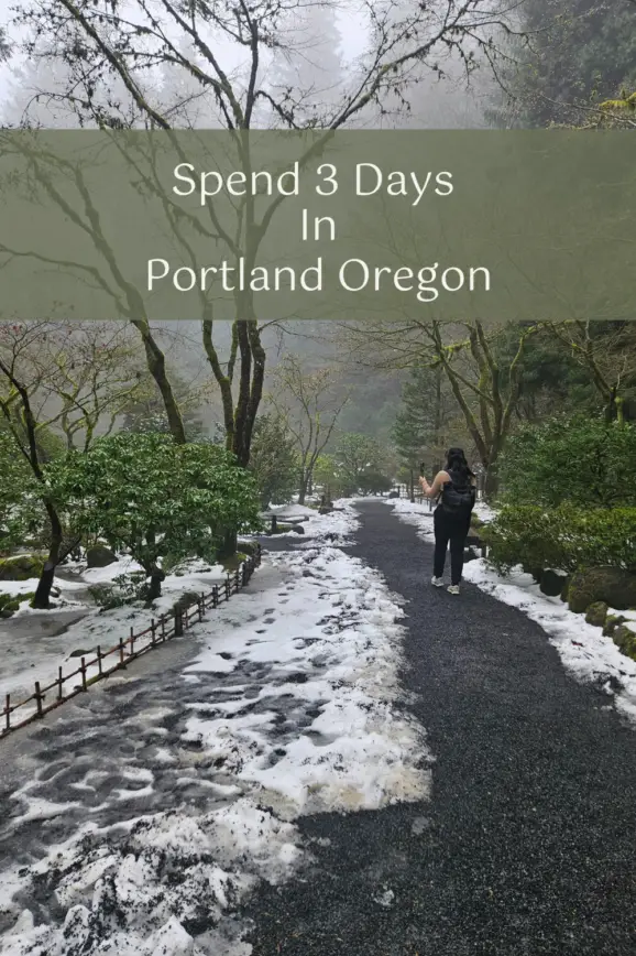 3 days in portland