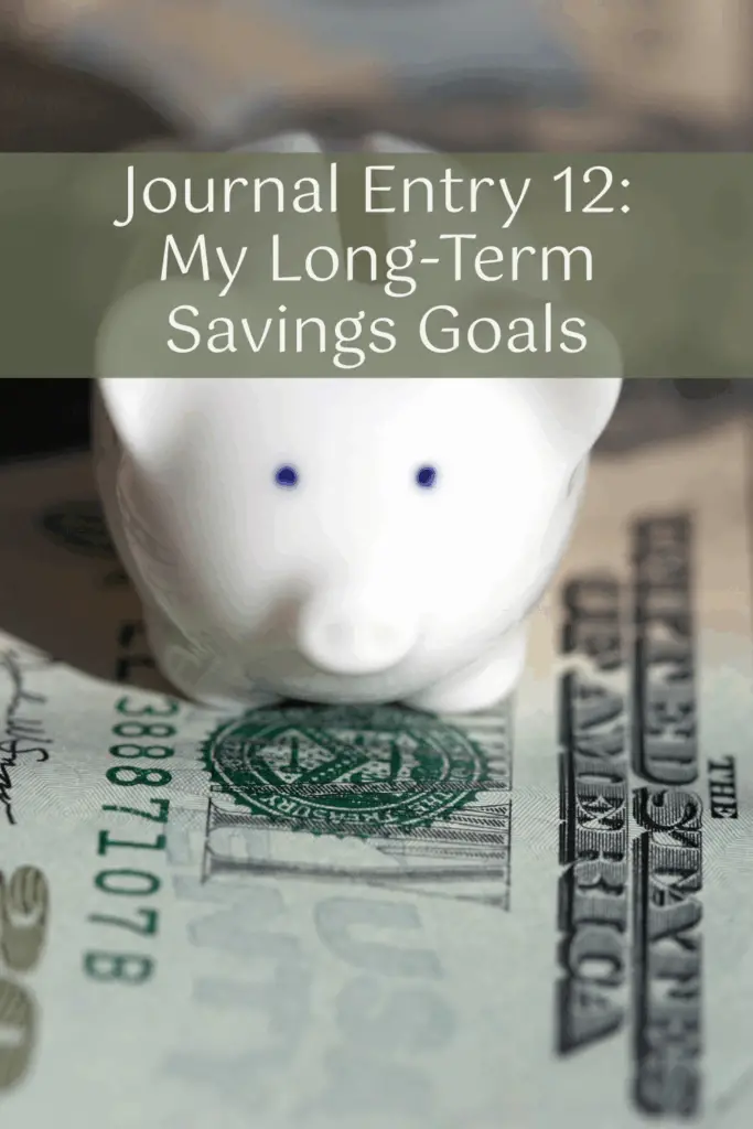 long term savings goals