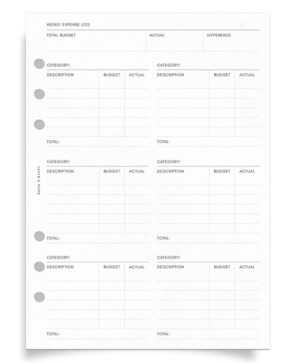 Cloth & Paper A5 Insert